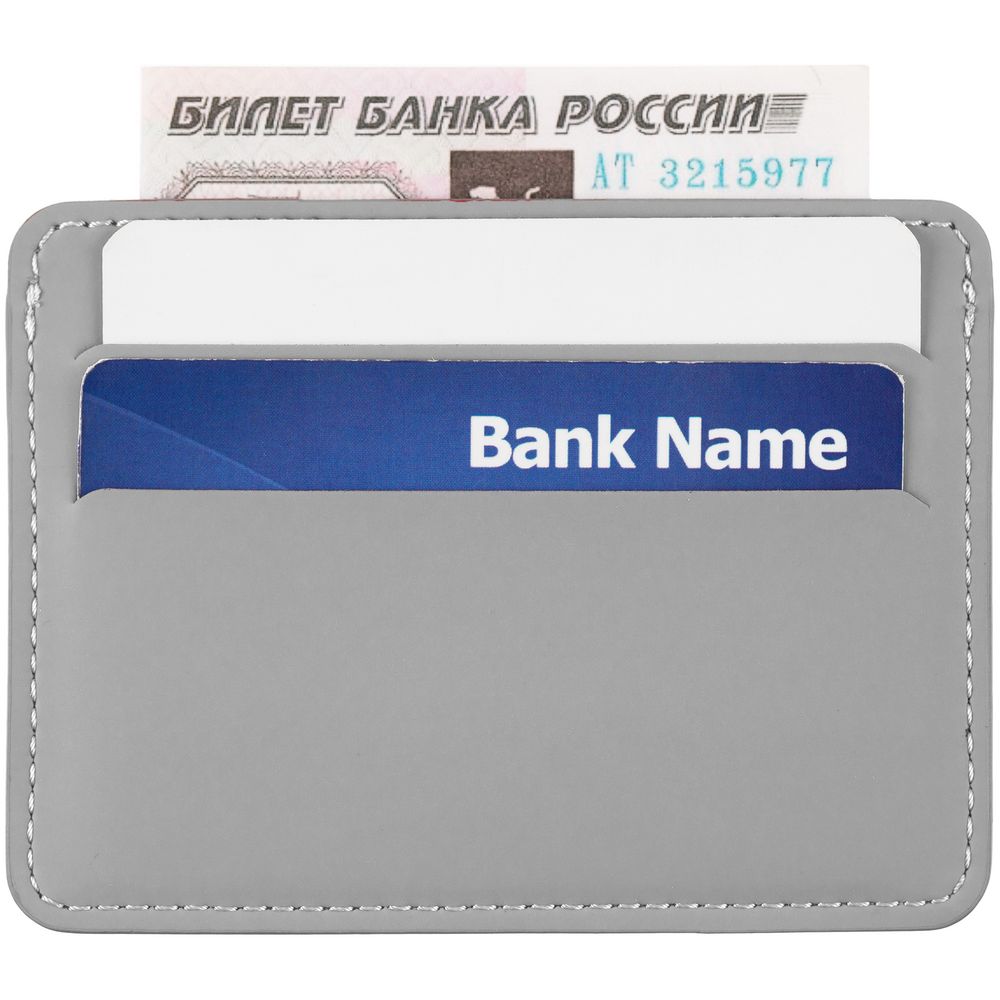 Чехол для карточек Shall Simple — пример нанесения логотипа (сделано в России) | Print Logo