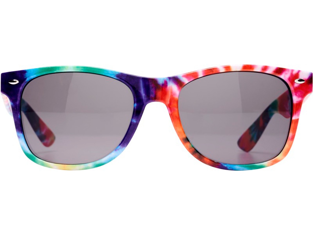 Солнцезащитные очки Sun Ray в пестрой оправе, многоцветный