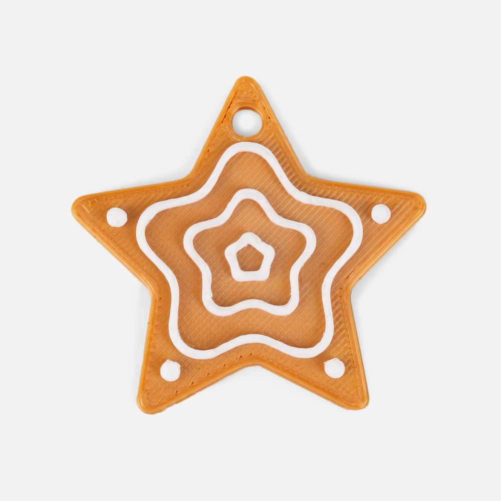 Мини-подвеска «Пряник», 3D-печать на заказ с логотипом сделано в России | Print Logo