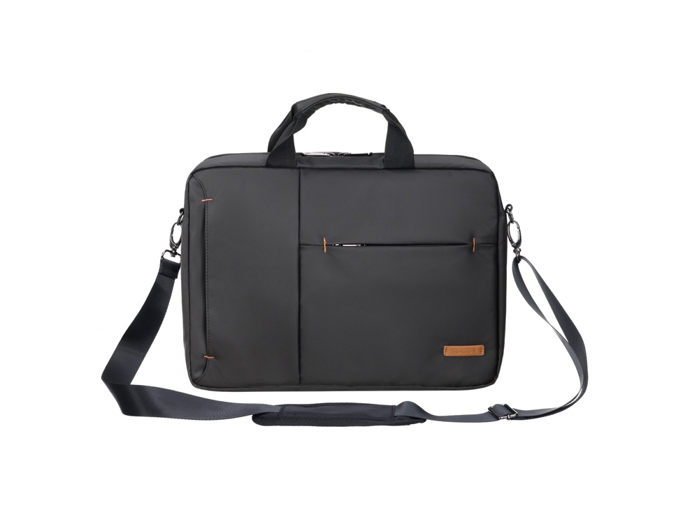 Сумка для ноутбука TORBER ВЕКТОР 14.1'', чёрный, нейлон, 38 х 5 х 26 см, 5л