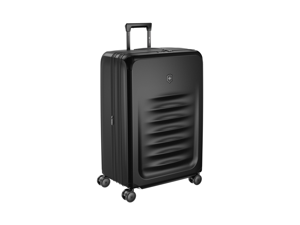 Чемодан VICTORINOX Spectra™ 3.0 Exp. Large Case, чёрный, поликарбонат Sorplas™, 51x32x75 см, 103 л