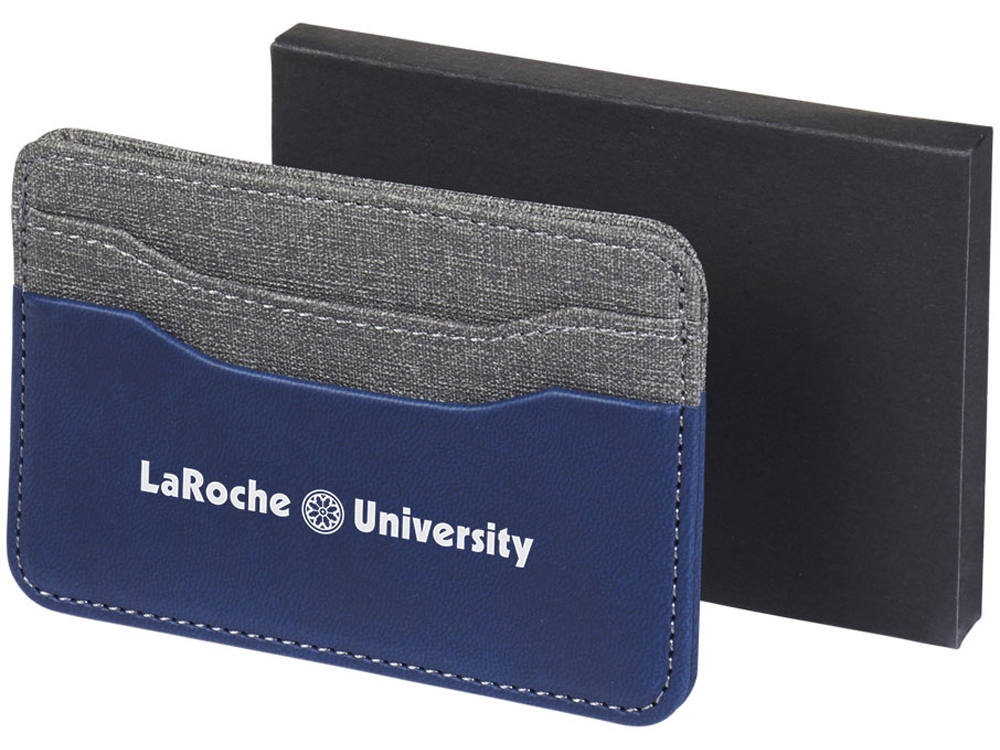 Картхолдер Heathered, синий