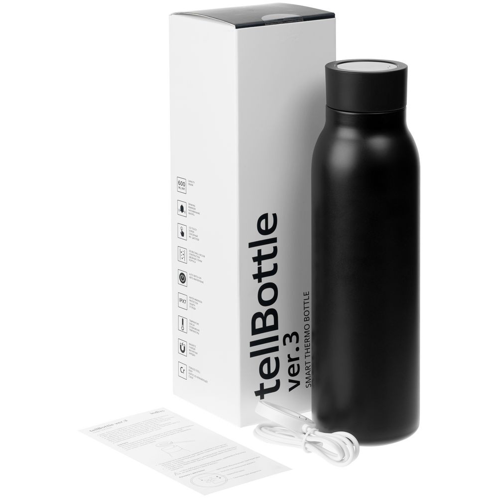 Умная термобутылка tellBottle ver. 3 фото на сайте Print Logo.