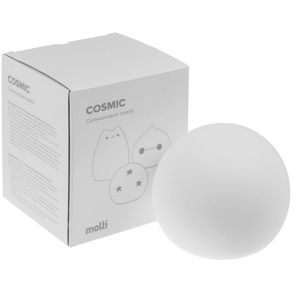 Беспроводной силиконовый светильник Cosmic Stars фото на сайте Print Logo.