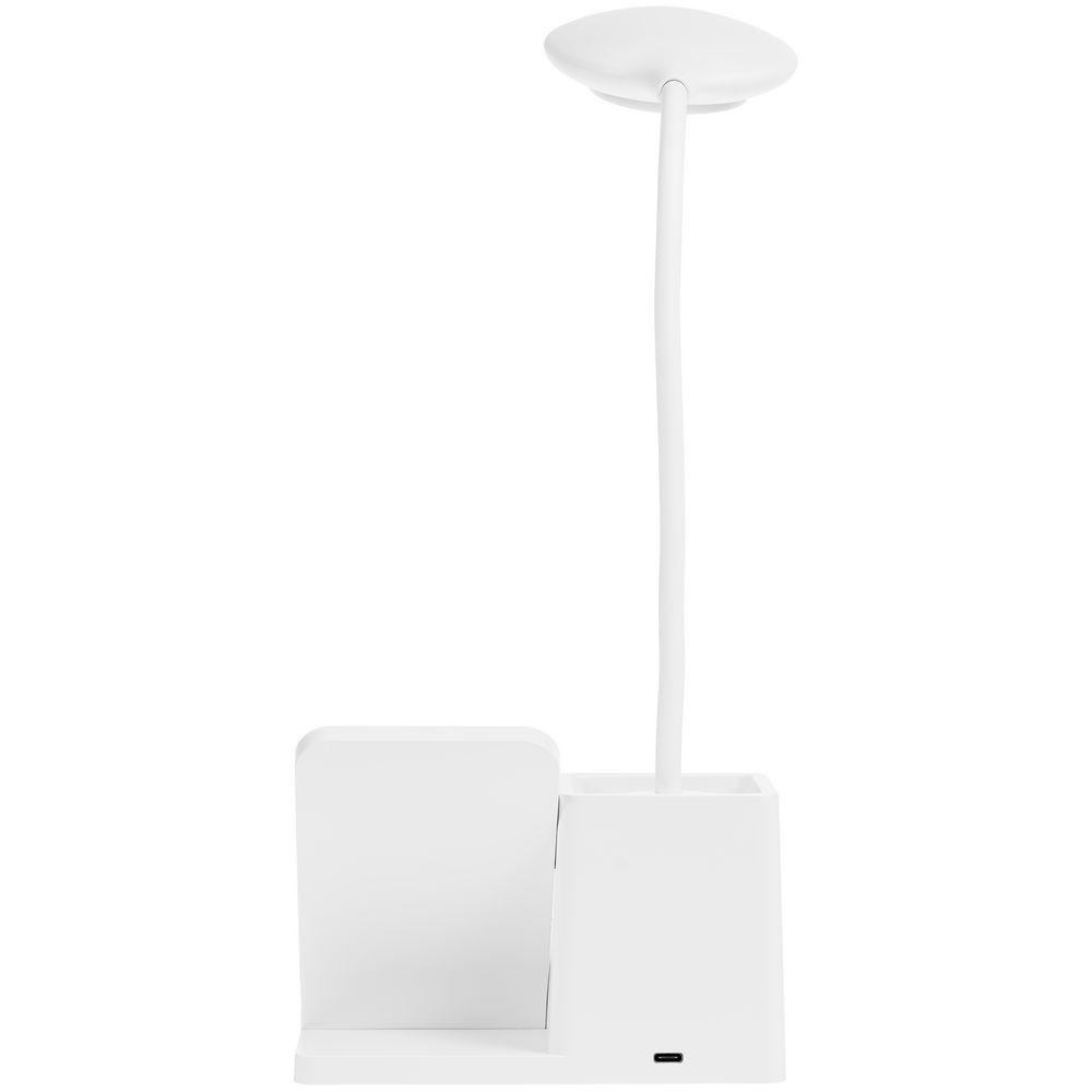 Лампа с органайзером и беспроводной зарядкой writeLight, ver. 2 фото на сайте Print Logo.