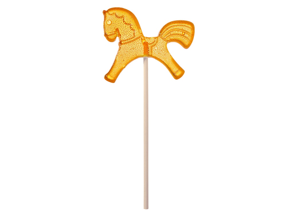 Леденец Лошадка со вкусом апельсина с логотипом  | Print Logo