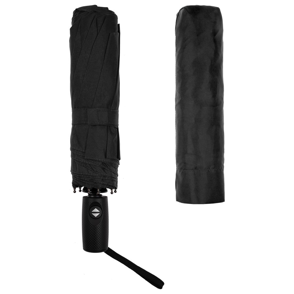 Складной зонт Dome Double с двойным куполом фото на сайте Print Logo.