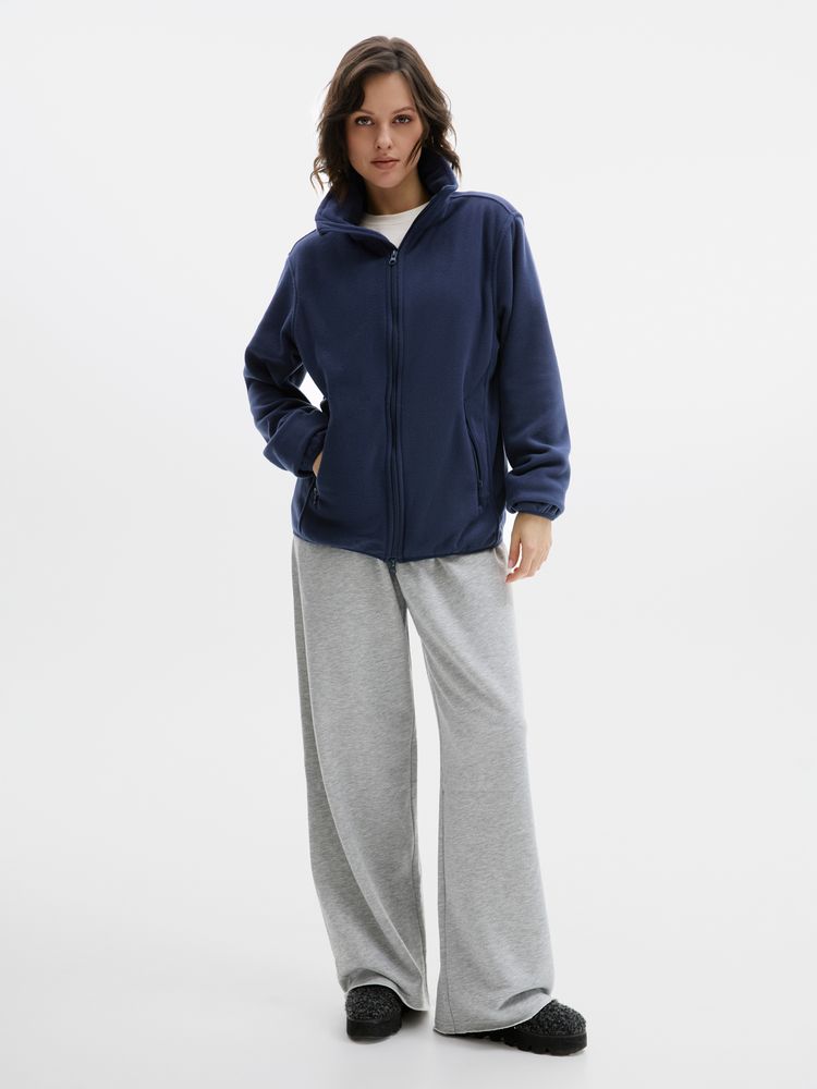 Куртка флисовая унисекс Ben Mac, темно-синяя, размер 3XL