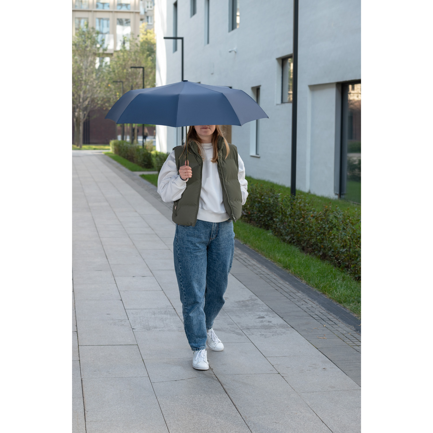 Зонт складной Атланта (Atlanta), синий