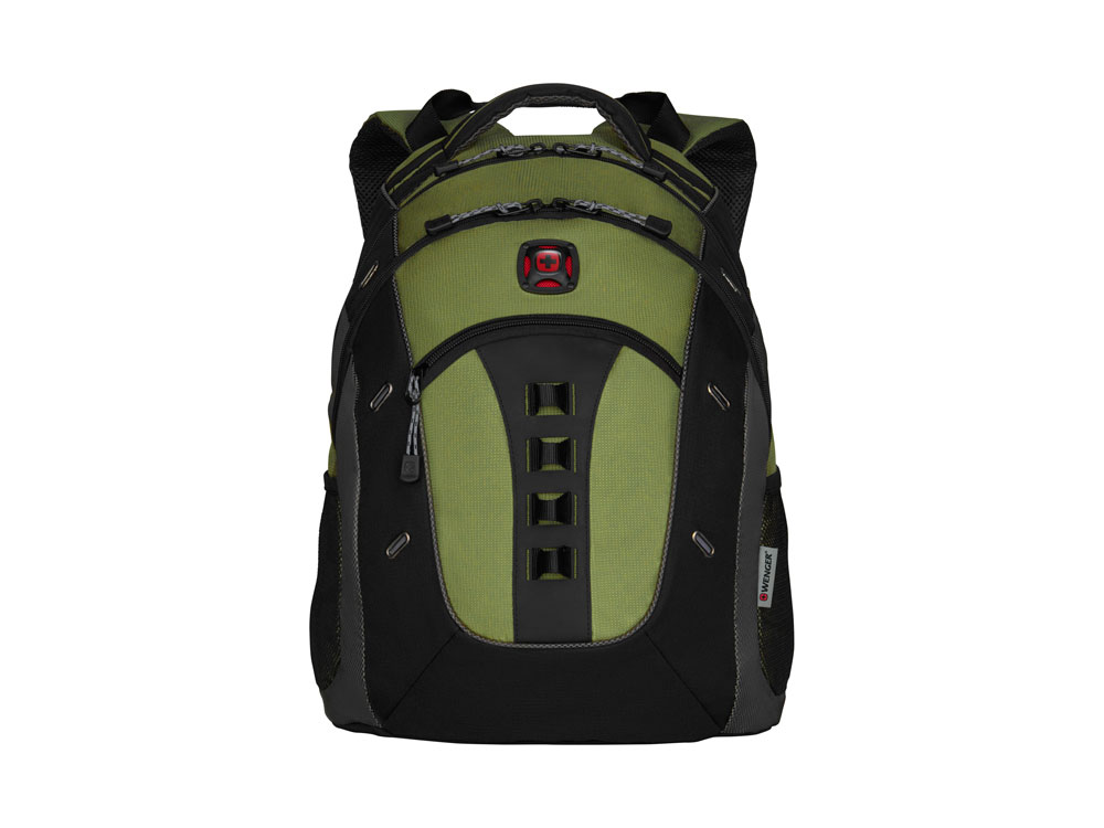 Рюкзак Granite WENGER 16, зеленый, полиэстер, 38 x 25 x 49 см, 27 л