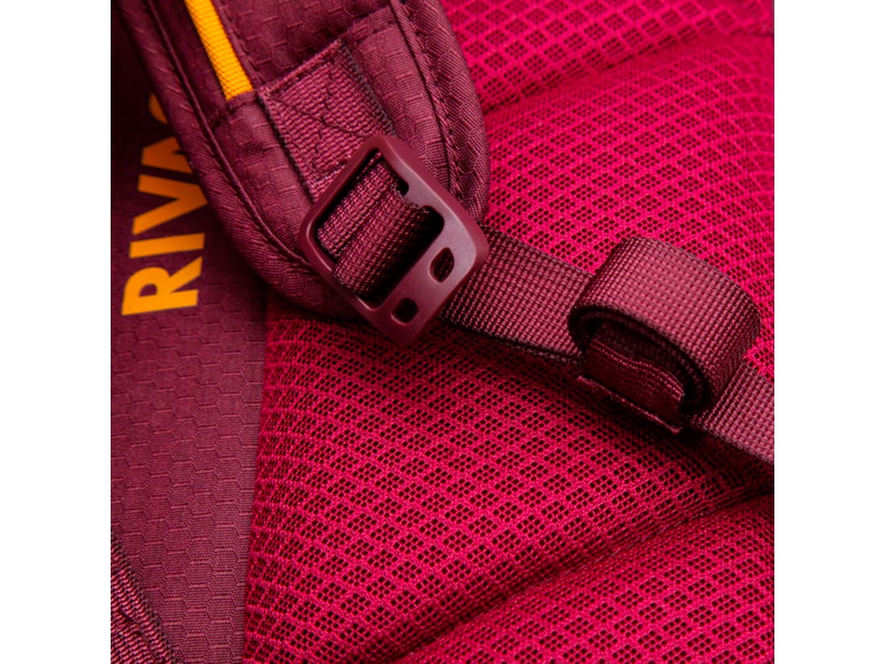 RIVACASE 5321 burgundy red рюкзак для ноутбука 15.6, 25л / 6