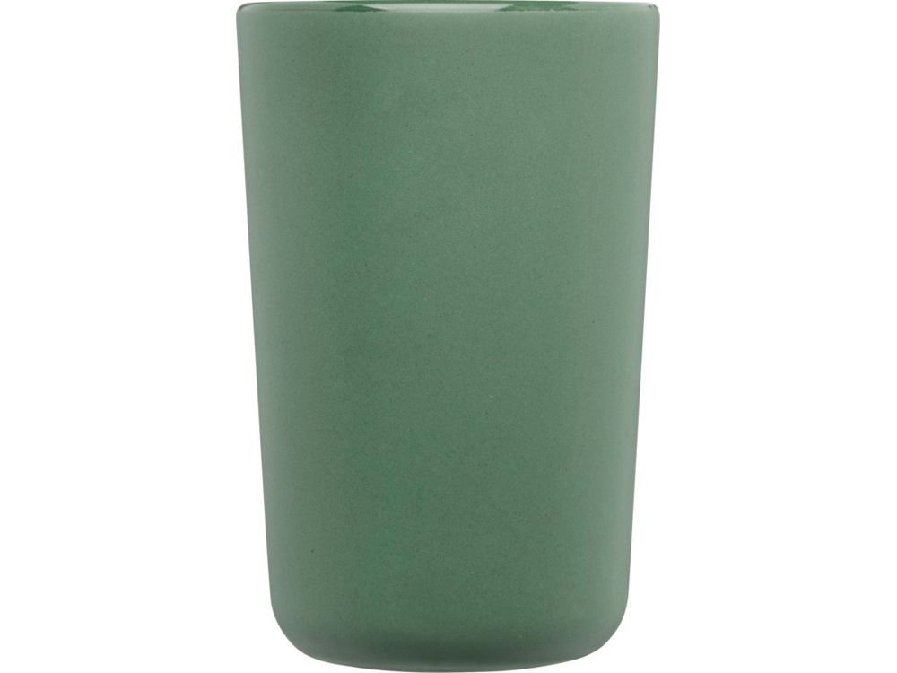 Керамическая кружка Perk объемом 480 мл, зеленый яркий