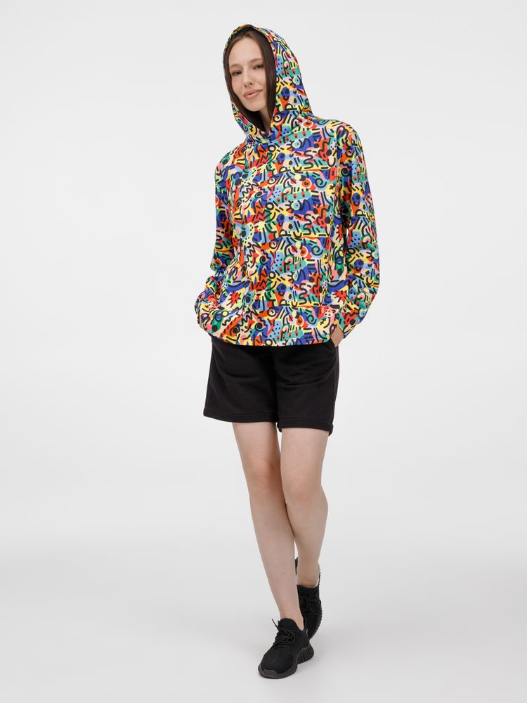 Худи унисекс Morfiss с полной запечаткой на заказ, размер XL/XXL