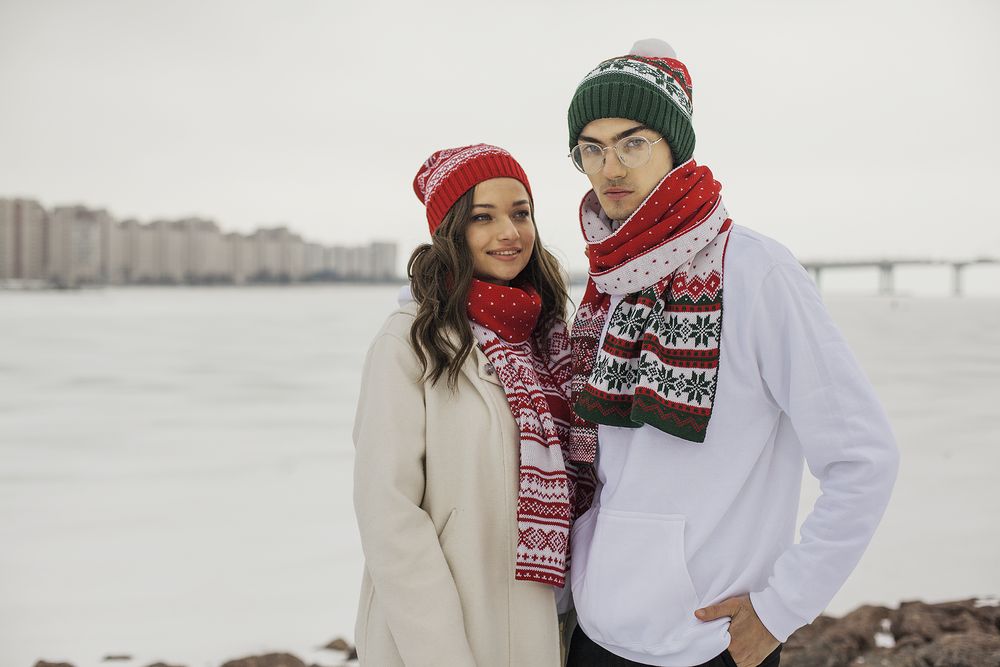 Шарф Happy View фото на сайте  Print Logo.