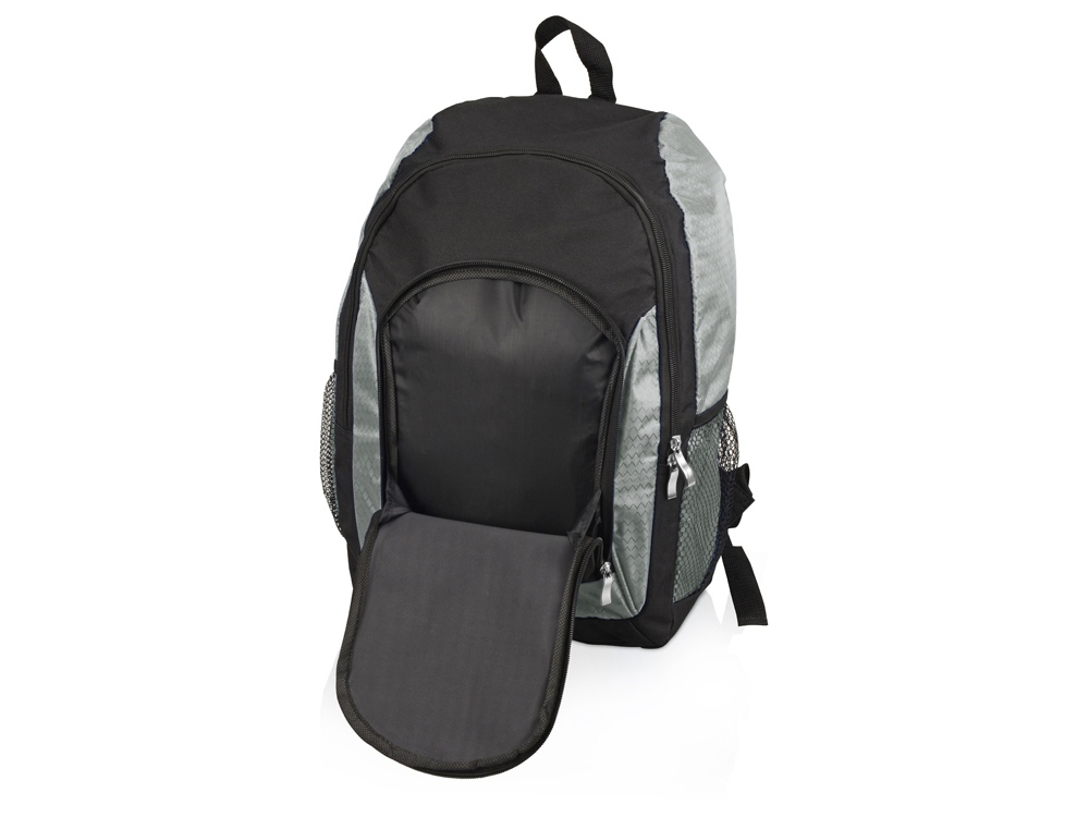 Рюкзак Орегон, черный/серебристый