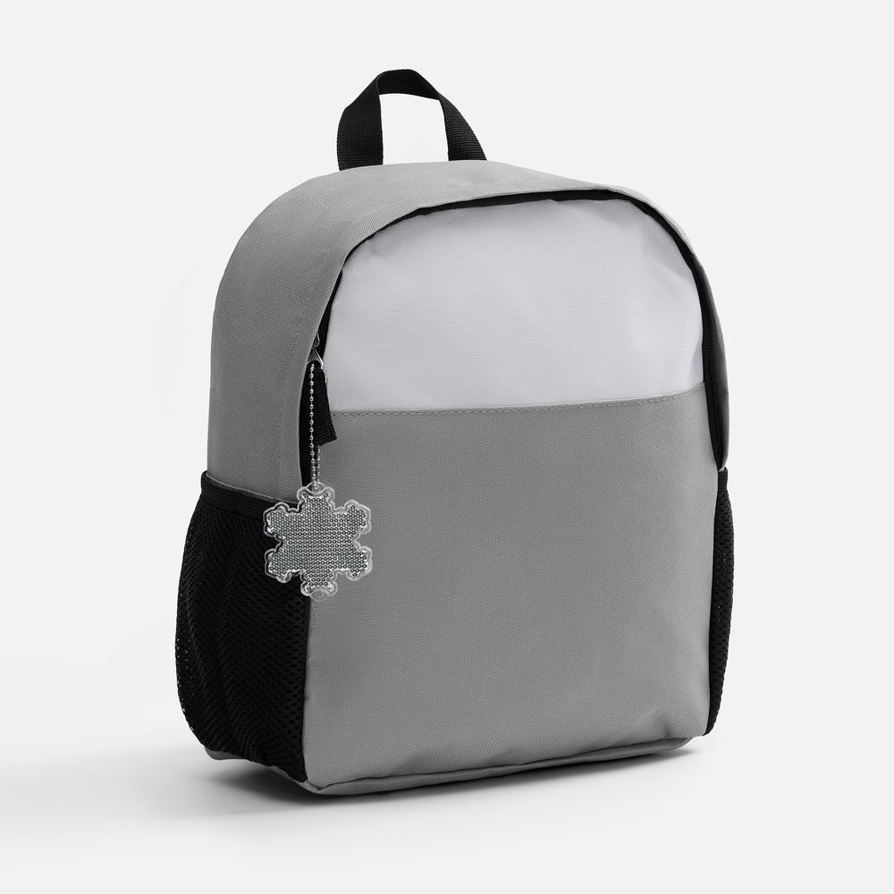 Пешеходный светоотражатель с цепочкой «Снежинка»