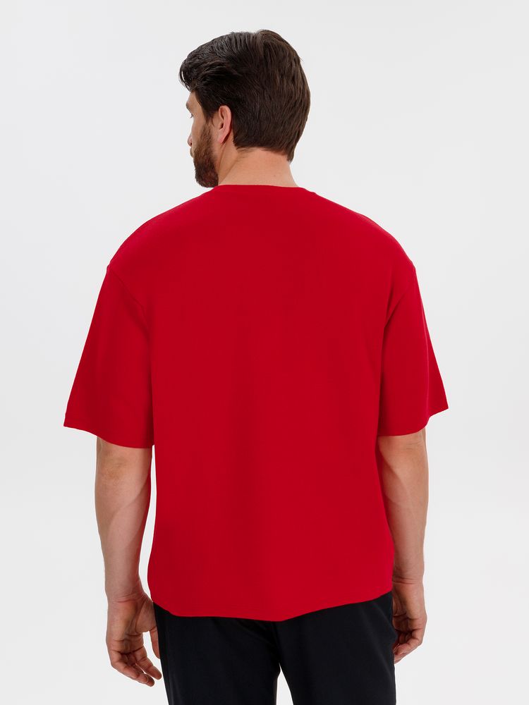 Джемпер с коротким рукавом Siluetti Volumica, красный, размер XL/XXL