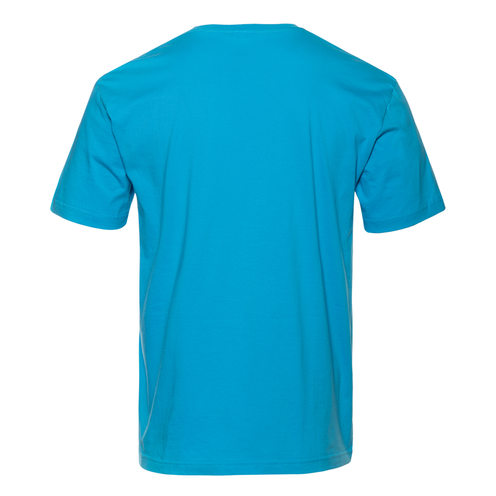 Футболка унисекс без бокового шва STAN хлопок 160, 02, Бирюзовый,  (32)  (44/XS)