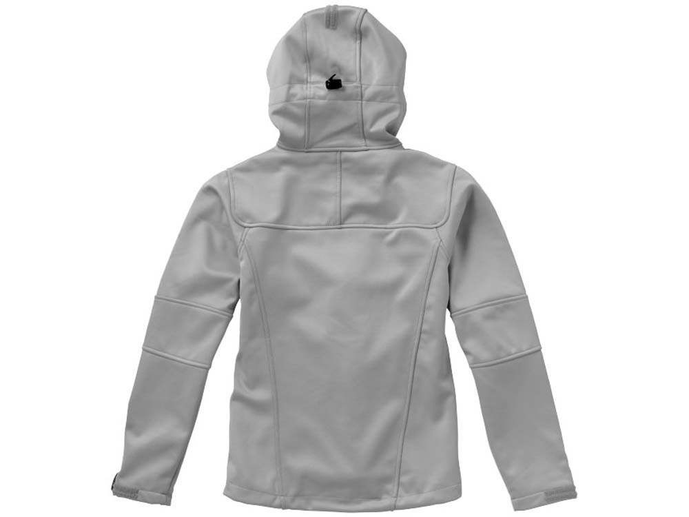 Куртка софтшел Match женская, серый/черный