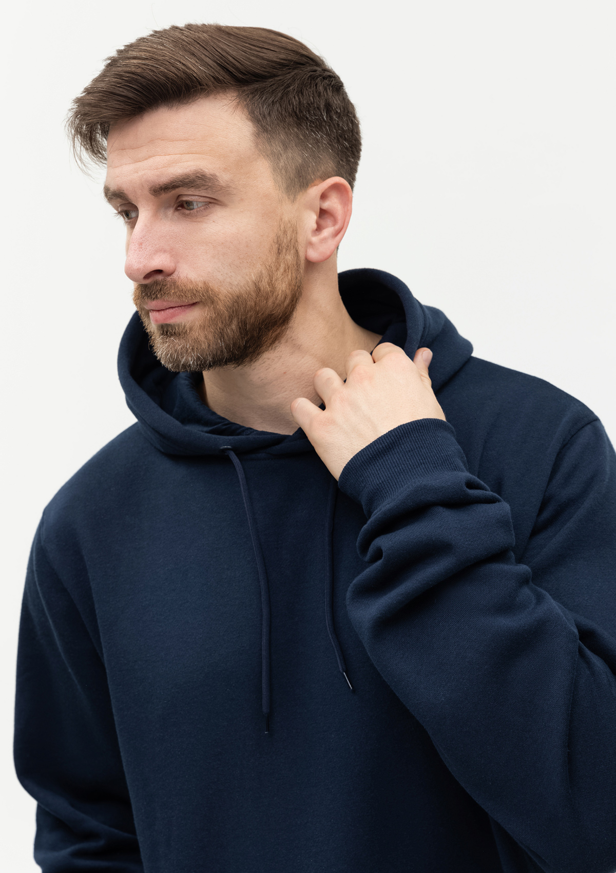 Худи унисекс STAN футер с начёсом 260, 20, Тёмно-синий,  (46)  (48/M)