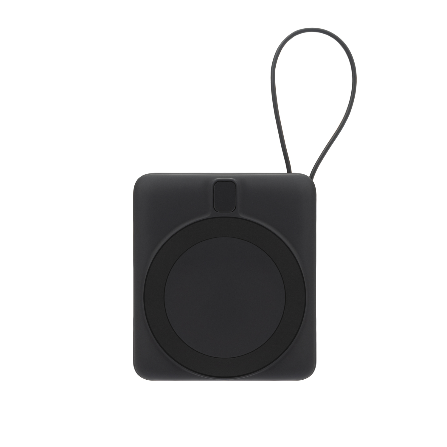 Внешний аккумулятор с подсветкой Риттер PD (Ritter PD) 10000mAh с функцией беспроводной зарядки 15W, черный