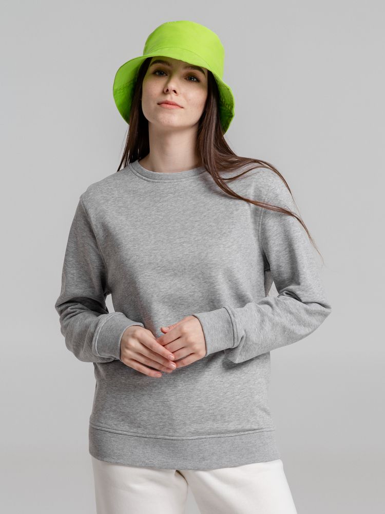 Свитшот унисекс BNC Inspire (Organic), серый меланж, размер M