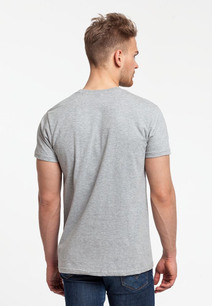 Футболка мужская «Подсознательность» — пример нанесения логотипа (Принтэссенция) | Print Logo