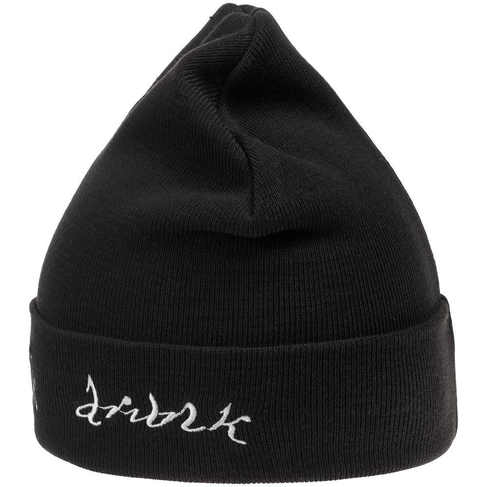 Шапка с вышивкой Drunk — пример нанесения логотипа (Ловец слов) | Print Logo