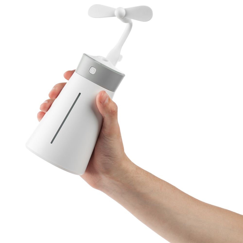 Увлажнитель воздуха с вентилятором и лампой airCan и подарки фото на сайте Print logo.