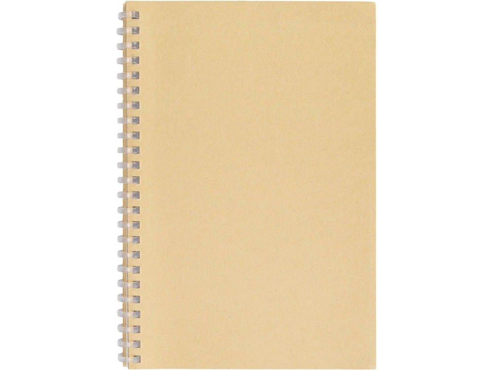 Блокнот на мягкой спирали А5 Sahara, 60 листов 70 гр/м2, натуральный