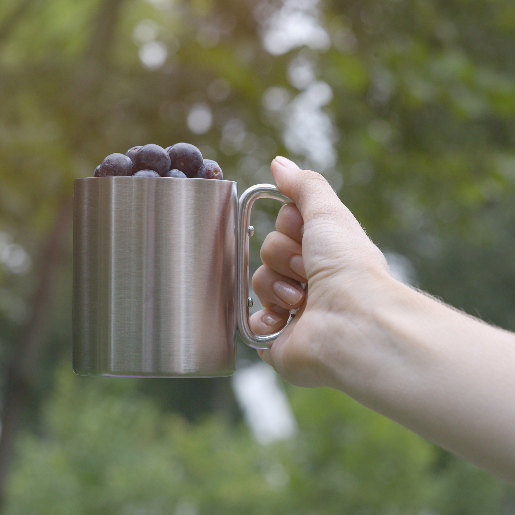 Кружка с карабином "Огайо" 300 мл — пример нанесения логотипа () | Print Logo