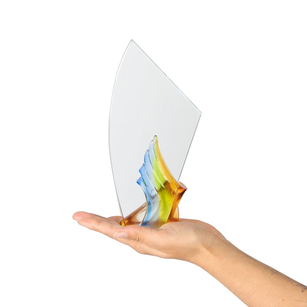 Стела Fair Wind — пример нанесения логотипа () | Print Logo