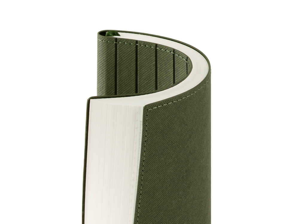 Блокнот А5 Bradbury, гибкая обложка, 80 листов 80 гр/м2 FSC бумага, оливковый