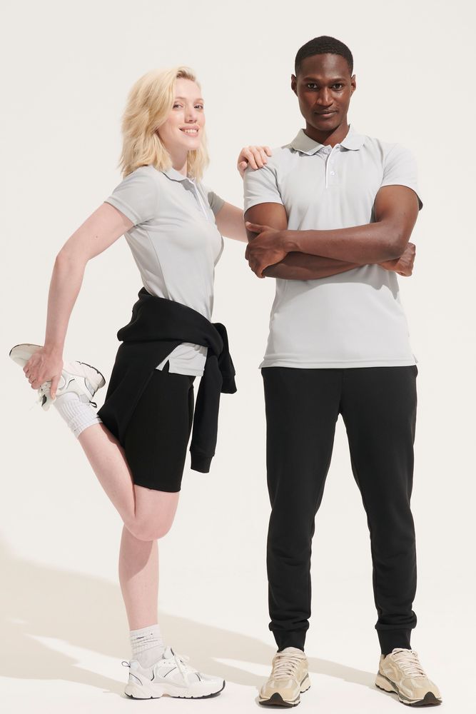 Рубашка поло мужская Performer Men 180 белая фото на сайте Print Logo.