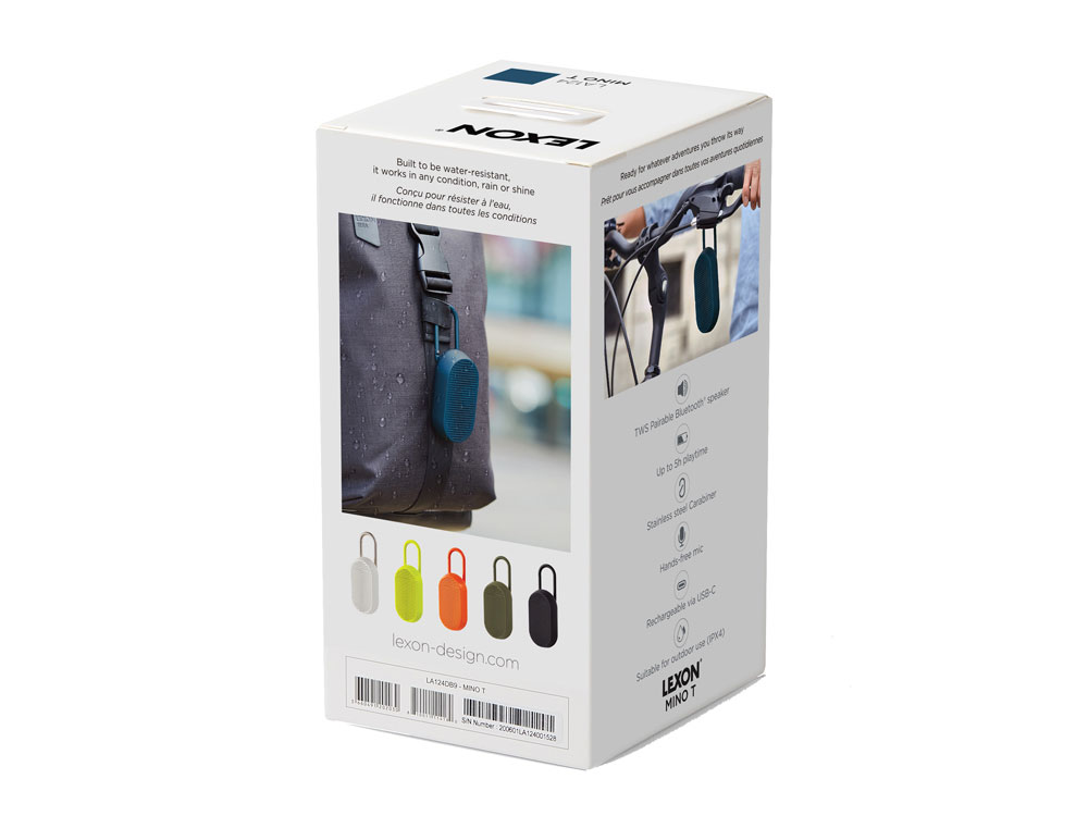 Колонка беспроводная с подставкой Mino T, черный