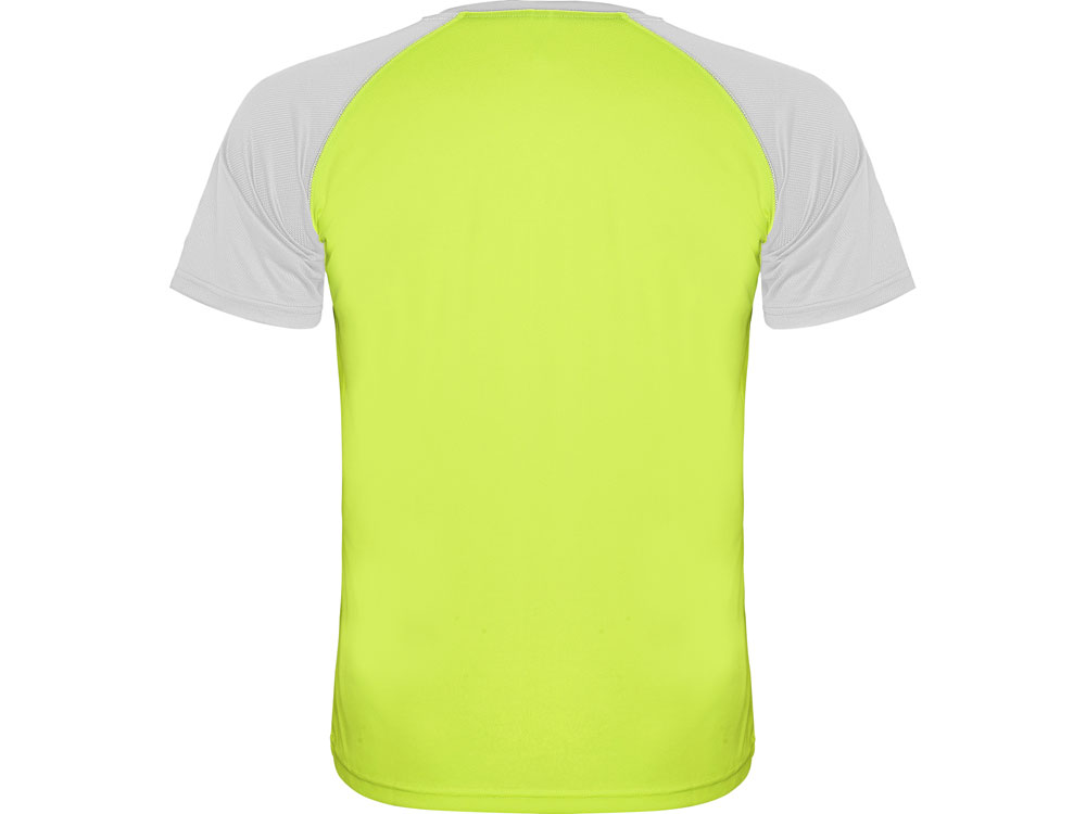 Спортивная футболка Indianapolis детская, неоновый зеленый/белый