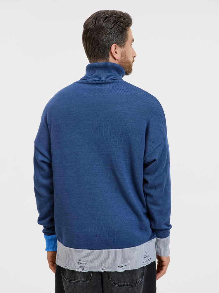 Свитер оверсайз Tricksy Net Grunge на заказ, акрил, размер S/M