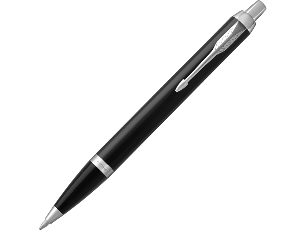 Ручка шариковая Parker IM Core Black CT с логотипом Parker | Print Logo