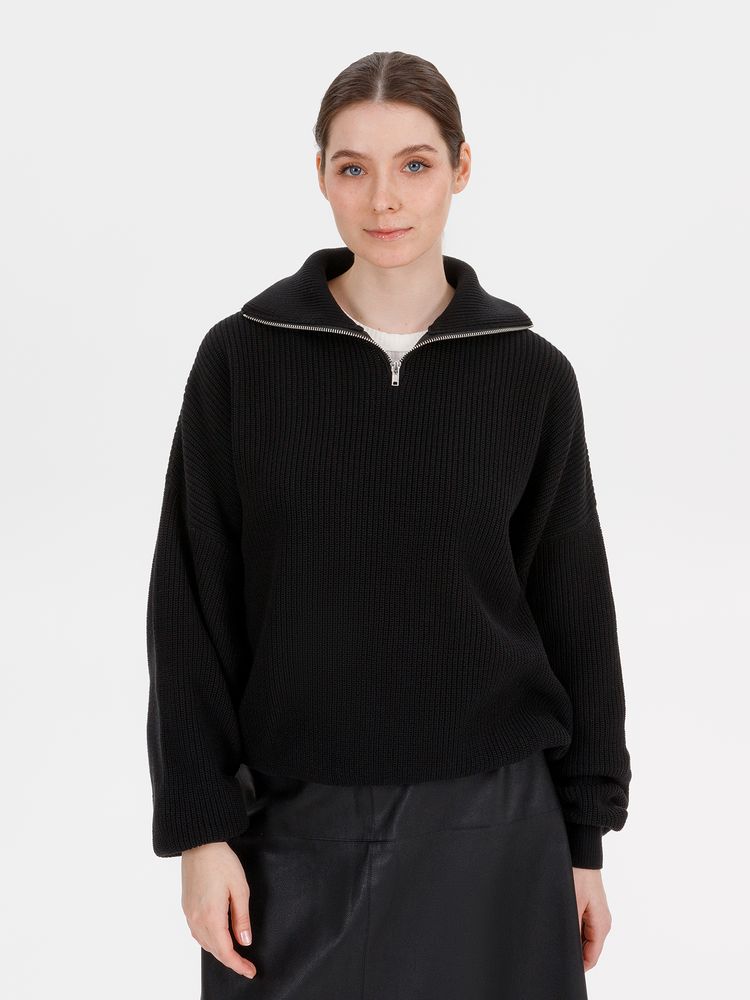 Джемпер Siluetti Birne, черный, размер L/XL