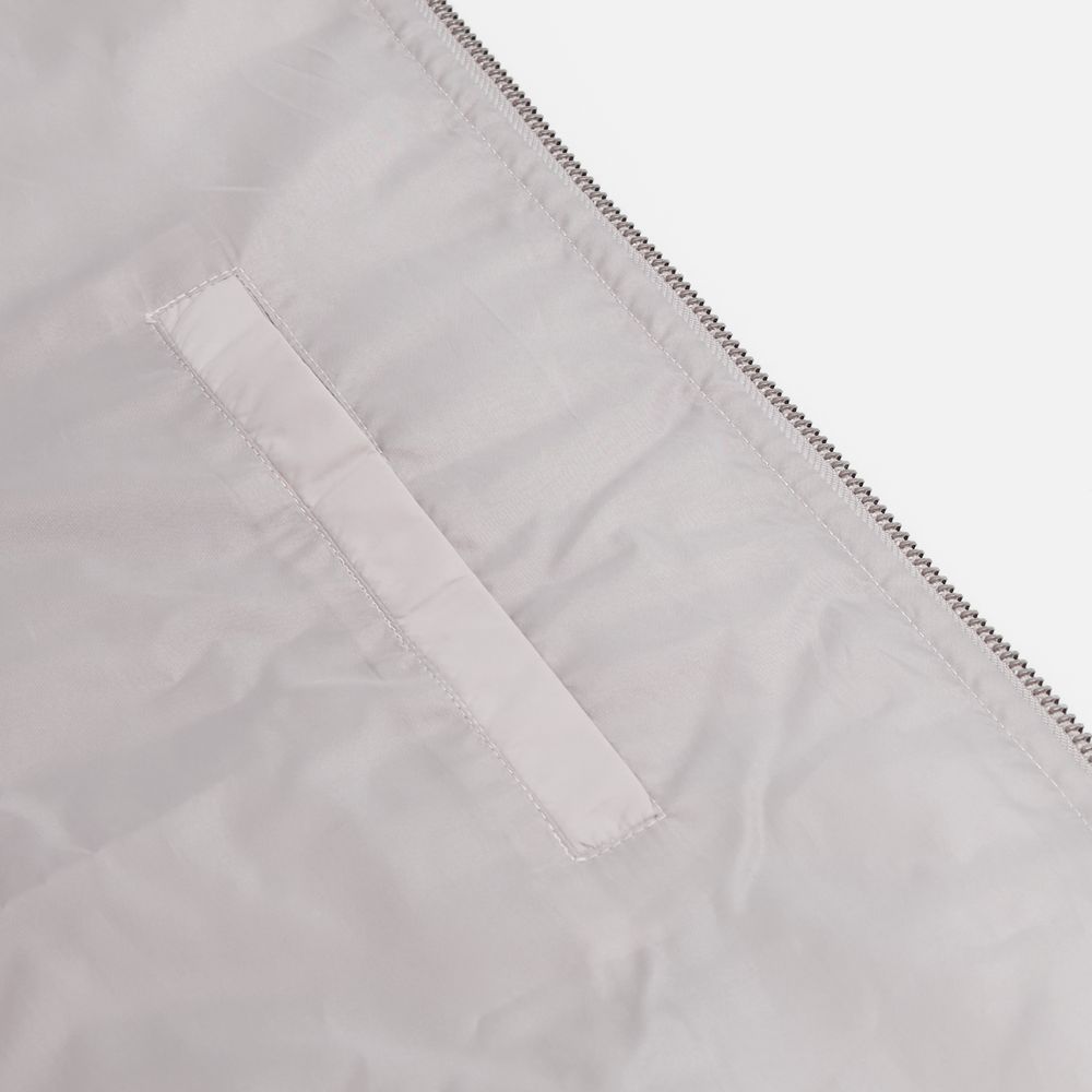 Куртка унисекс Warmbridge, светло-серая, размер XXL