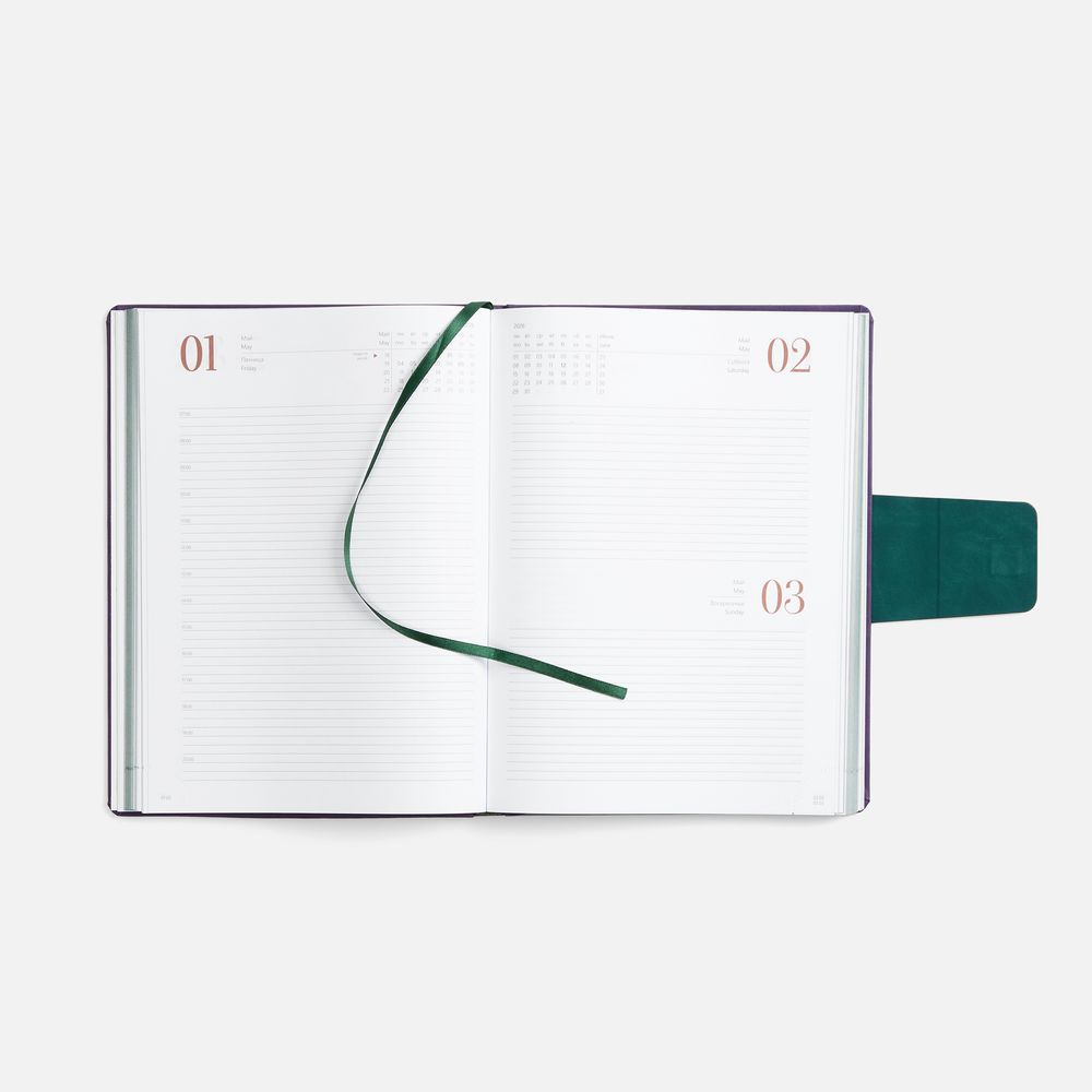 Ежедневник с хлястиком N8 на заказ