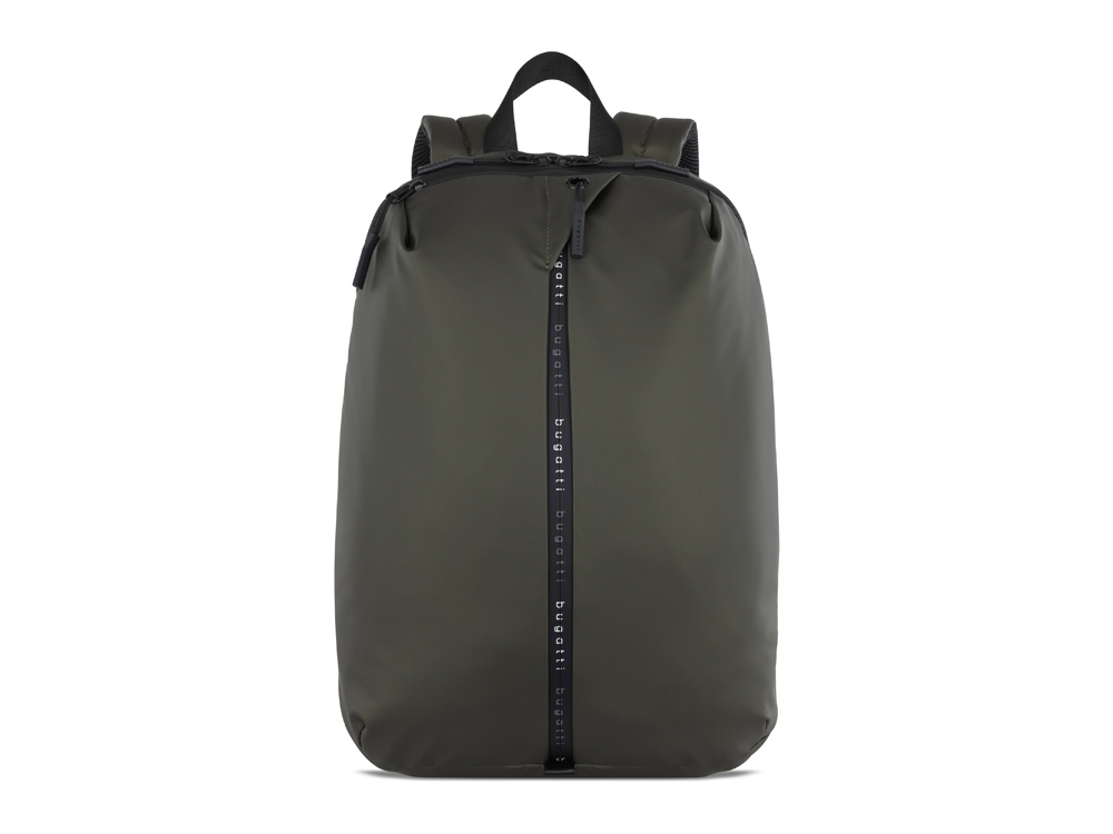 Рюкзак BUGATTI БЛАНК | BLANC 15'', оливковый, тарпаулин/полиэстер, 32х15,5х45 см