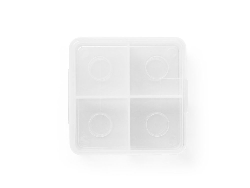 GLACIER . Набор стальных кубов, серебряный