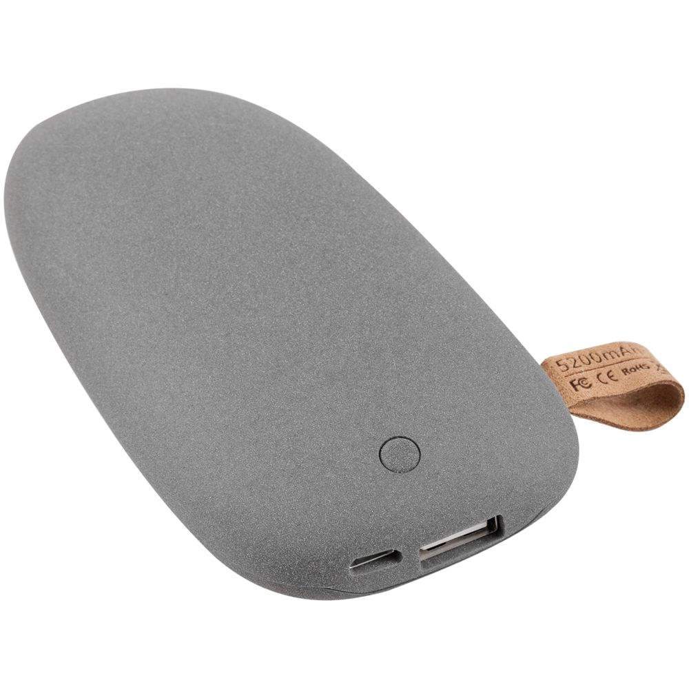 Внешний аккумулятор Pebble 5200 с логотипом  | Print Logo