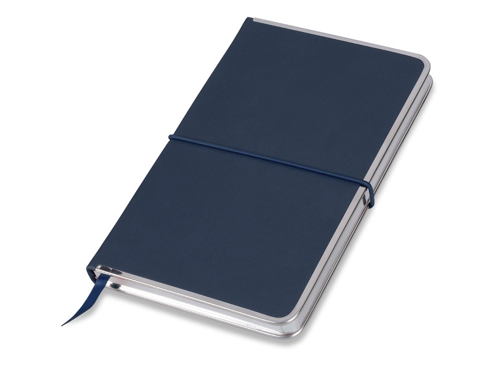 Блокнот А5 Silver Rim с логотипом Lettertone | Print Logo