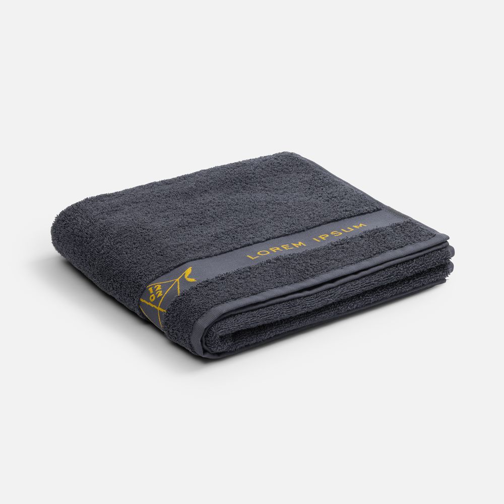 Полотенце на заказ Surpass с логотипом в бордюре фото на сайте Print Logo.