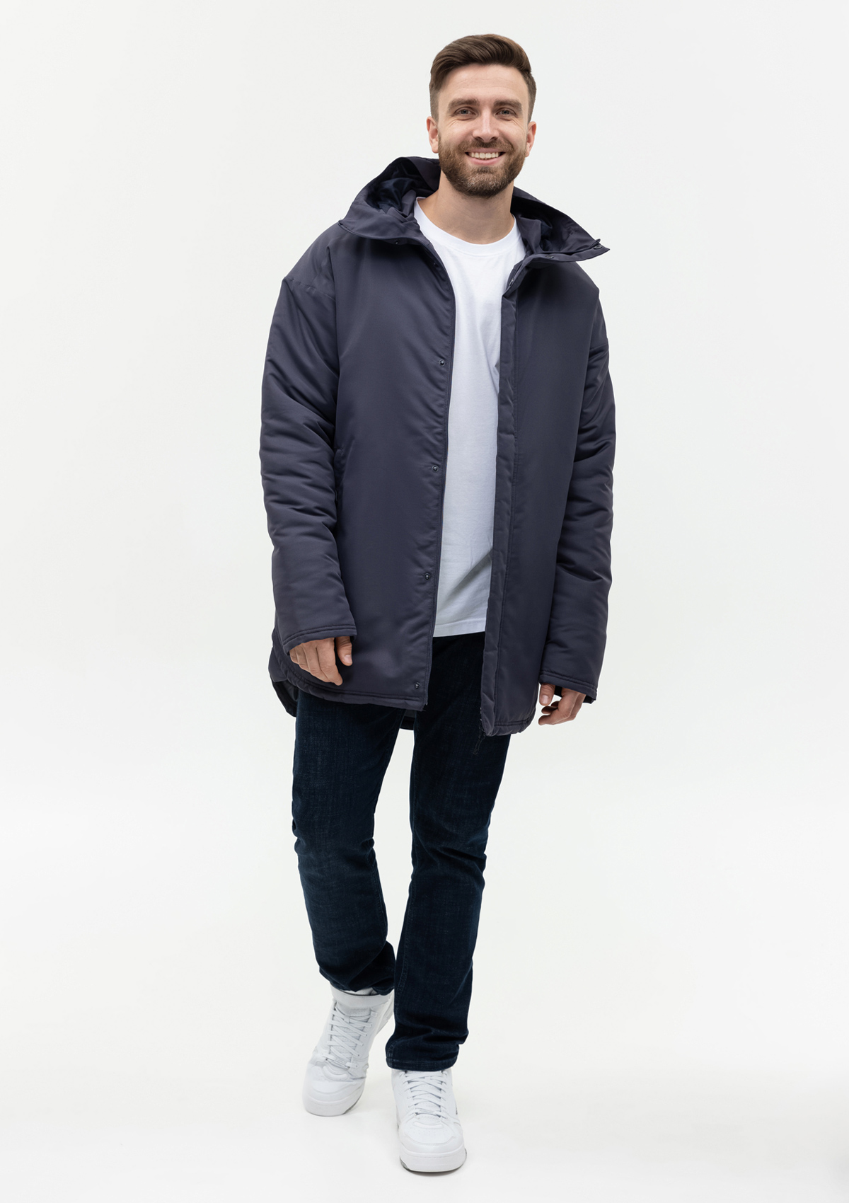 Куртка утепленная мужская STAN, 180,73, Графит,  (101)  (50/L)