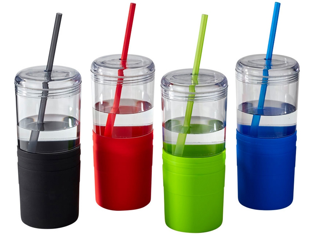 Стакан с трубочкой Babylon, синий