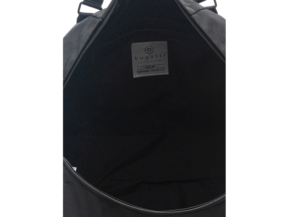 Сумка дорожная BUGATTI ДОМАНИ | DOMANI, антрацитовая, нейлон, 54х24х30 см