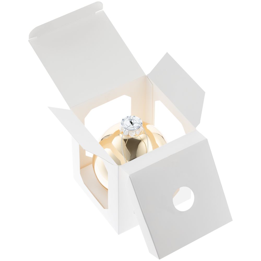 Елочный шар Finery Gloss, 10 см